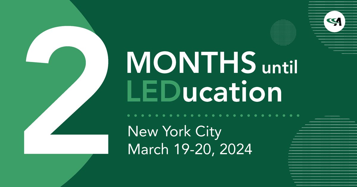 Let the countdown begin! Use Acuity Brands VIP code Acuity2024 to get complimentary expo registration. Can't wait to see you there! bit.ly/48AN2A3

#AcuityBrands #LightingDesigners #LEDucation