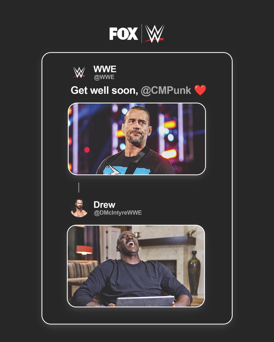 WWEonFOX's tweet photo. Someone take @DMcIntyreWWE's phone! https://t.co/RlG4sFndVq