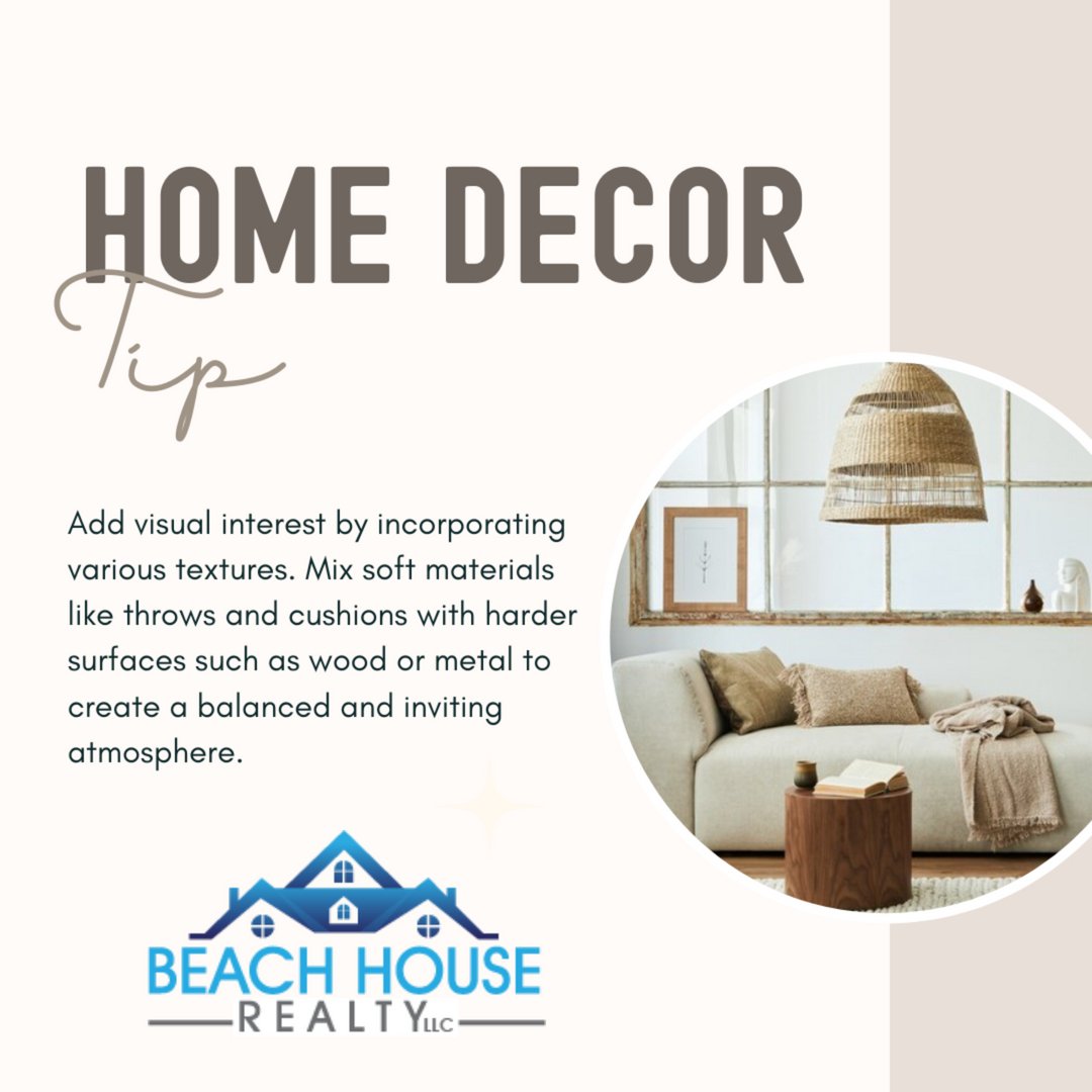 Soldby2Kevins's tweet image. Mixing materials and textures in a room helps to create visual interest and creates an inviting atmosphere for your home.

#howyouhome #homedecor #homeinspo #homedesign #interiordesign #hometips #manahawkin #lbi