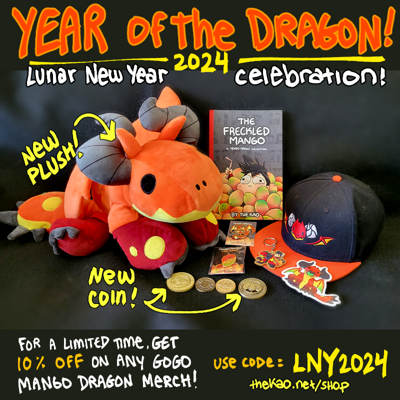 thek40's tweet photo. In celebration of the coming Lunar New Year (Year of the Dragon), I am giving a discount for any GoGo merch! 

Including the new and improved GoGo Plushie and GoGo Spinner coin! 

https://t.co/GSZCVkx4jQ

#LunarNewYear #YearOfTheDragon https://t.co/YCcZPVN0mh