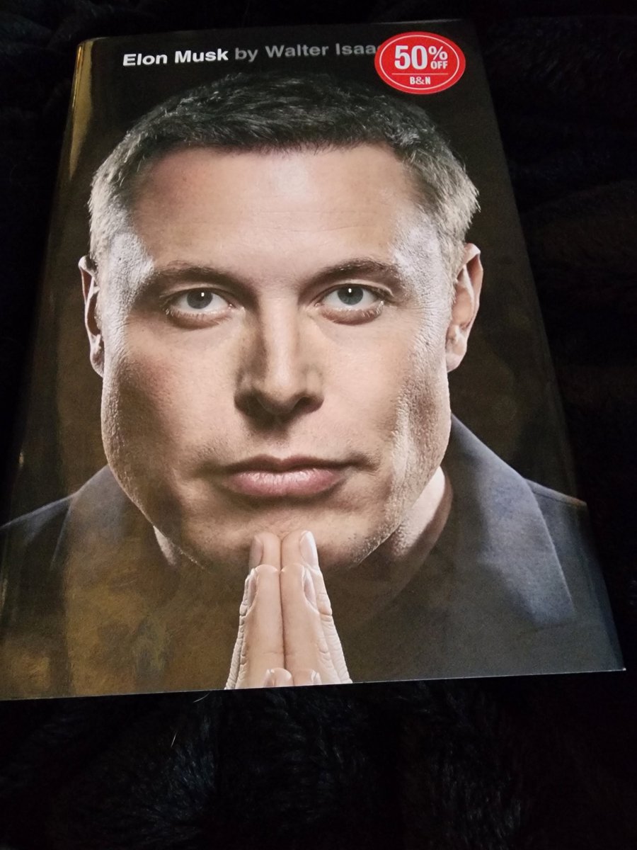 Picked this up last weekend. Fascinating life <a href="/elonmusk/">Elon Musk</a> #relentless