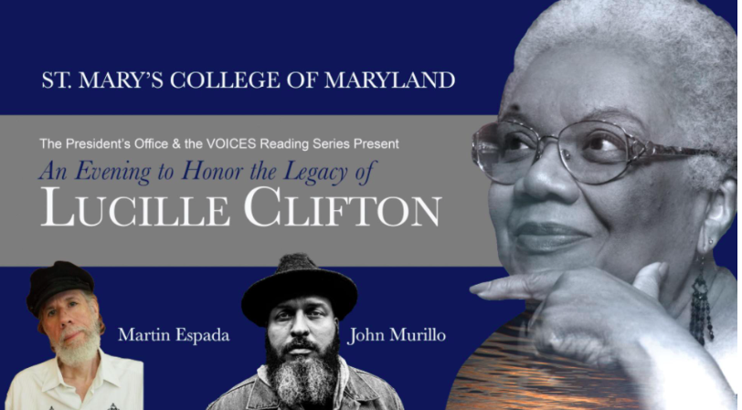 We are proud to announce that JOHN MURILLO (Up Jump the Boogie and Kontemporary Amerikan Poetry)  is the recipient of the 2024 Lucille Clifton Legacy Award from St. Mary's College of Maryland (<a href="/StMarysMD/">St Mary's College MD</a>).

Thursday, Feb 29 2024, 7 - 9pm: eventbrite.com/e/an-evening-t…