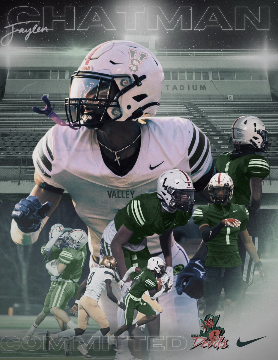 Chatmann01's tweet image. Thank you Lord God for giving me this opportunity to keep playing the game I love † ... "THE DELTA" I'm HOME👺💚
#COMMITED @TigerMinor @CoachAbrams @MinorRecruiting @CoachTullo @Coach_Metcalf @CoachJSamuel @ValleyStateFB @coachzsamuel @coachsamuel @CoachThompson6