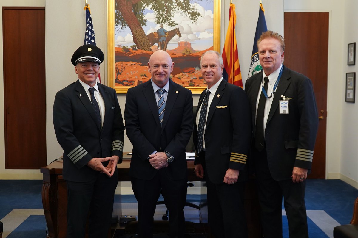 raisepilotage's tweet photo. More than 5K flying hours in 50 different aircraft & 375 carrier landings. @SenMarkKelly #navypilot 20M miles. #NASA #raisethepilotretirementage Thank you for standing with us in this fight! #letthemfly #MostTested #MostTrusted #experiencematters #age67 #EndAgeism #SafetyFirst https://t.co/GU98bmeces