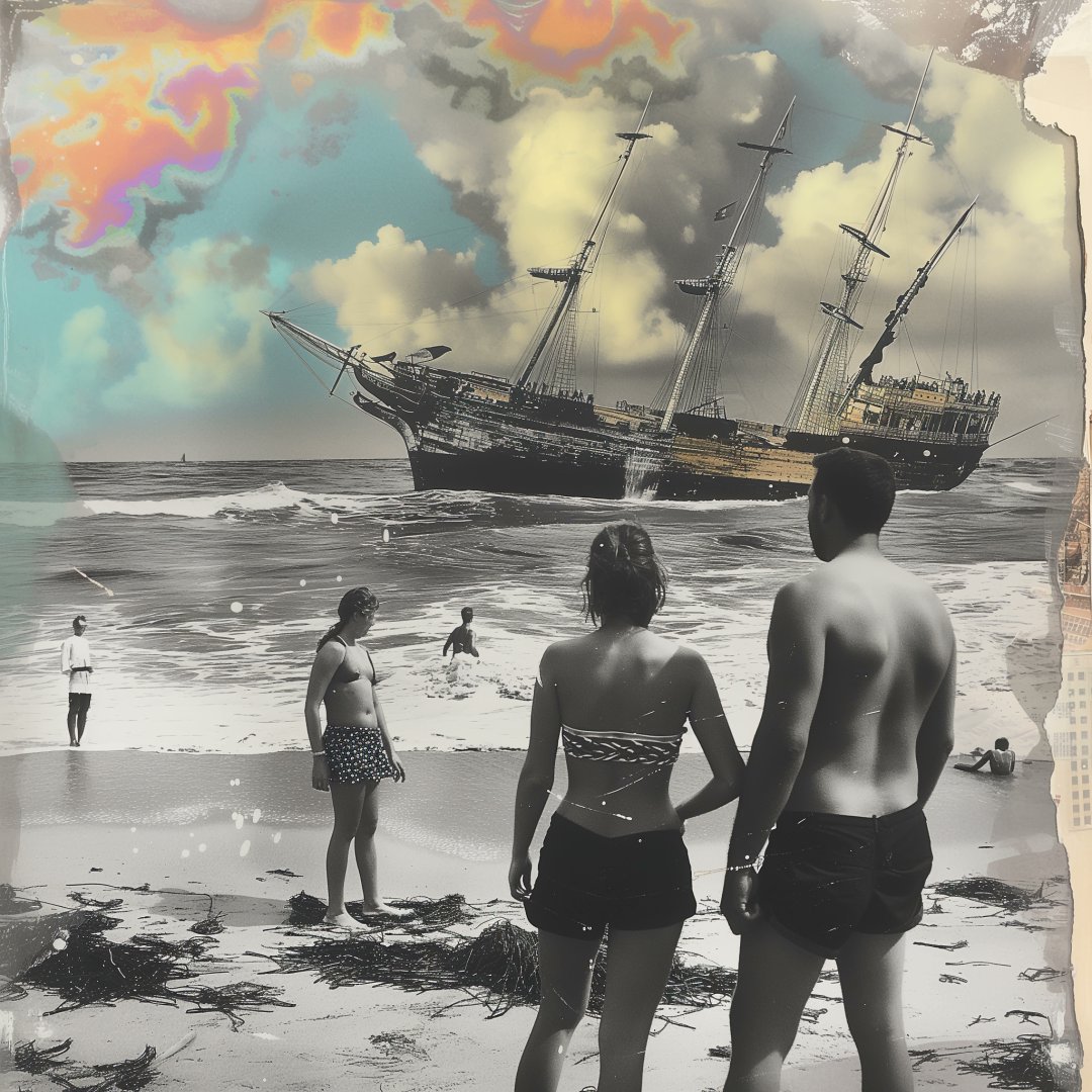 Parable2024's tweet image. January 30th.

18th Century ship comes ashore on Canadian beach.