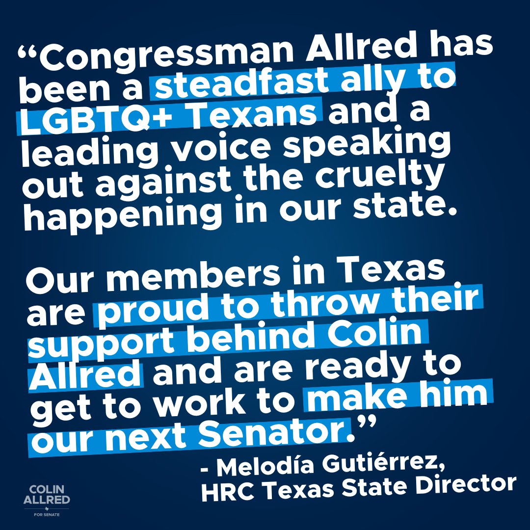 Colin Allred tweet media