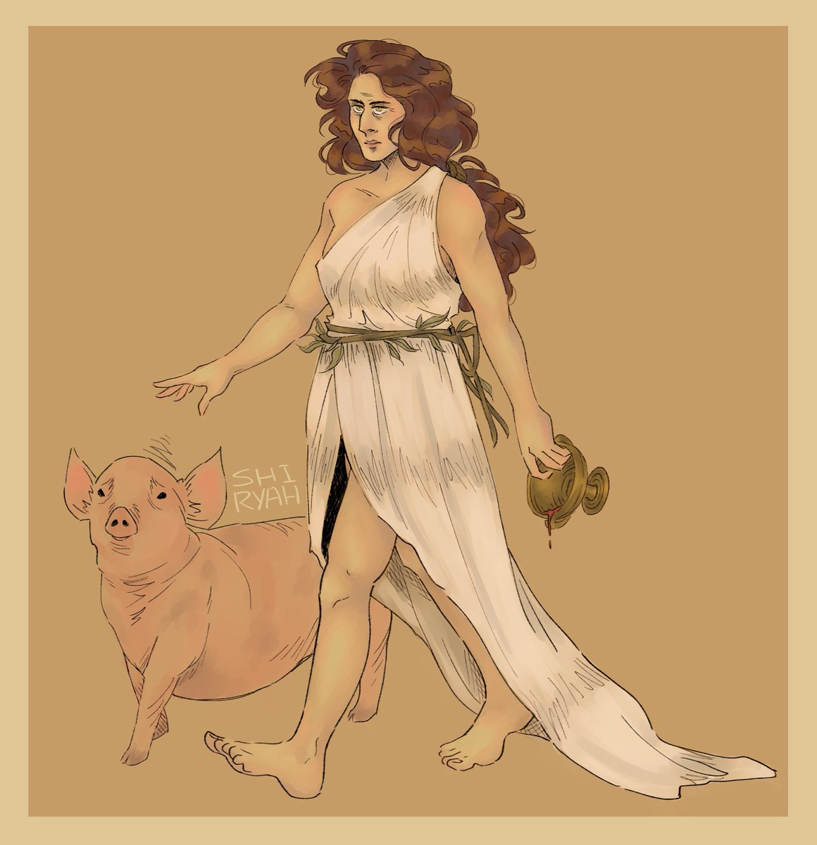 bianca_derrico's tweet image. Circe 🌿