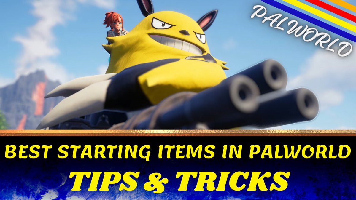 Game_For_All93's tweet image. 5 Best Starting Items in Palworld | Tips &amp;amp; Tricks | 2024 
⏬⏬⏬⏬
youtu.be/yt9nTUvNaDo

#PalWorld #PalworldGame #PalWorldTips #games2024 #newgames