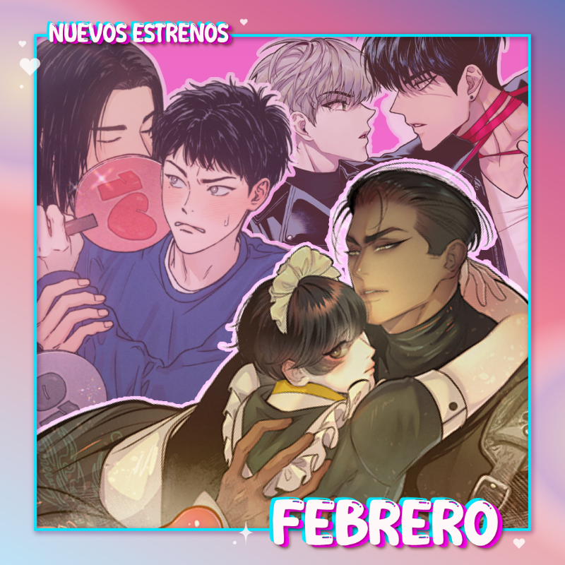 Lezhin_ES's tweet photo. 🎆 𝗡𝗨𝗘𝗩𝗢𝗦 𝗘𝗦𝗧𝗥𝗘𝗡𝗢𝗦
✨ ¡Revisa los nuevos webtoons que se vienen en febrero!
💖 ¿Está el webtoon que recomendaste?
👉Nuevos capítulos todos los días en Lezhin ES: https://t.co/XnjS6dWIMt
#LezhinES #TioLezhin #NuevosBL #Estrenos #Febrero #Webtoons #WebtoonsBL #BL