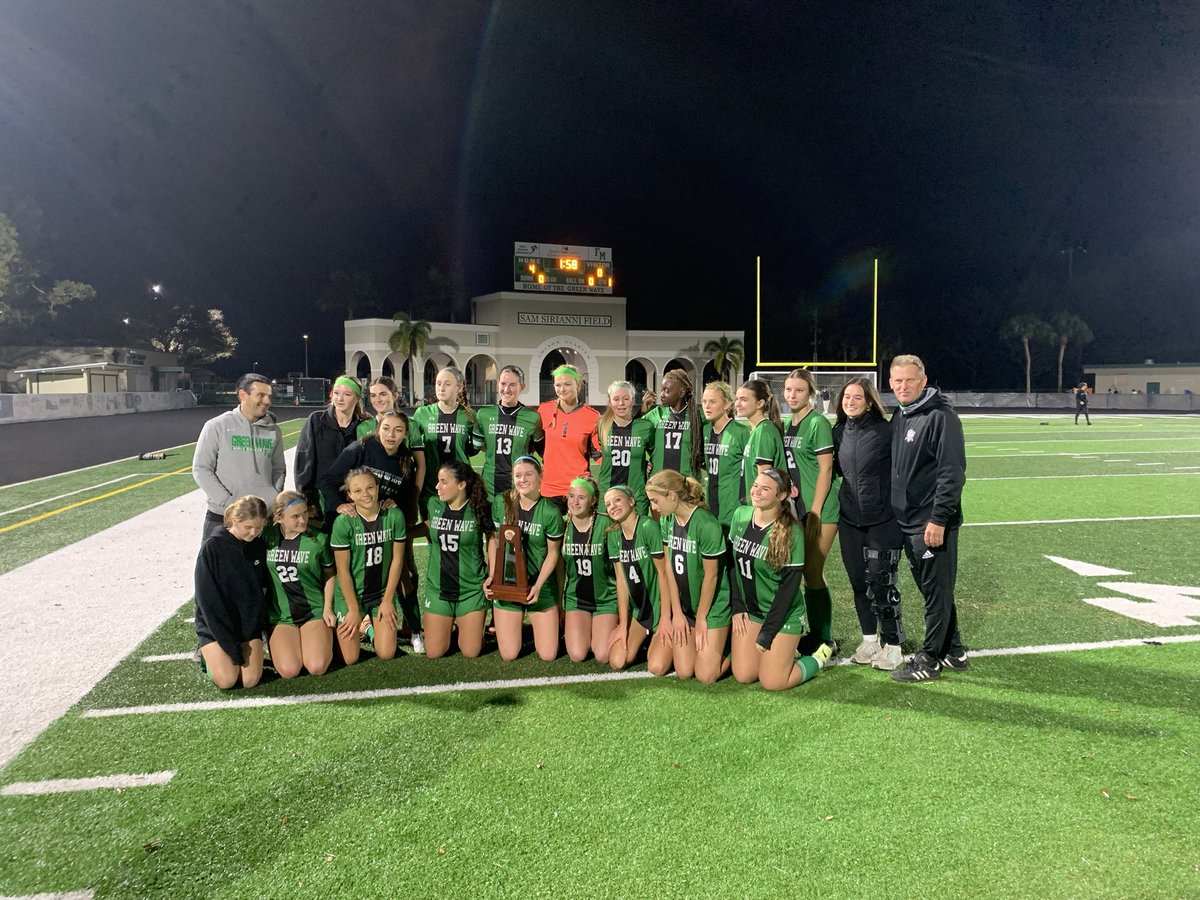 District Champions ⁦@FortMyersHS⁩ Girls Soccer!!!