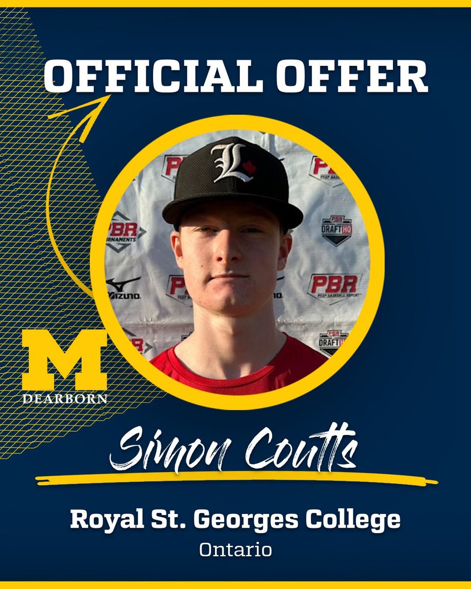 Small rosters mean more opportunity to make an impact out of the gate. Also puts a premium on players with two-way and upside! Couple offers out to two of those young men in the last couple days from <a href="/UMDearbornBSB/">University of Michigan - Dearborn Baseball</a> #GoBlue <a href="/jgrunenwald2024/">Jameson Grunenwald</a> <a href="/S_Coutts06/">Simon Coutts_06</a>