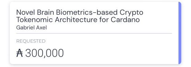 path_form's tweet photo. 4⃣ The present neuroscientist-led proposal will develop a custom architecture design for how brain functions can be represented in blockchain, utilizing Cardano's chain as the go-to. 🫴🧑‍🔬

⚡️https://t.co/OvWUfAiA4y

5/ https://t.co/g4srGGiAPW
