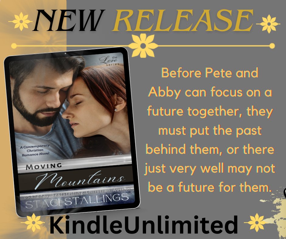 #newbook ~ MOVING MOUNTAINS
amazon.com/dp/B0CB289P21
Pete Caradon’s struggle to put the past behind him may very well cost him the love of his life. Unbeknownst to him, Abby Fletcher is struggling with the same problem.
#IndieAuthors #IndieBookBlast #indiebooksellers #KDP