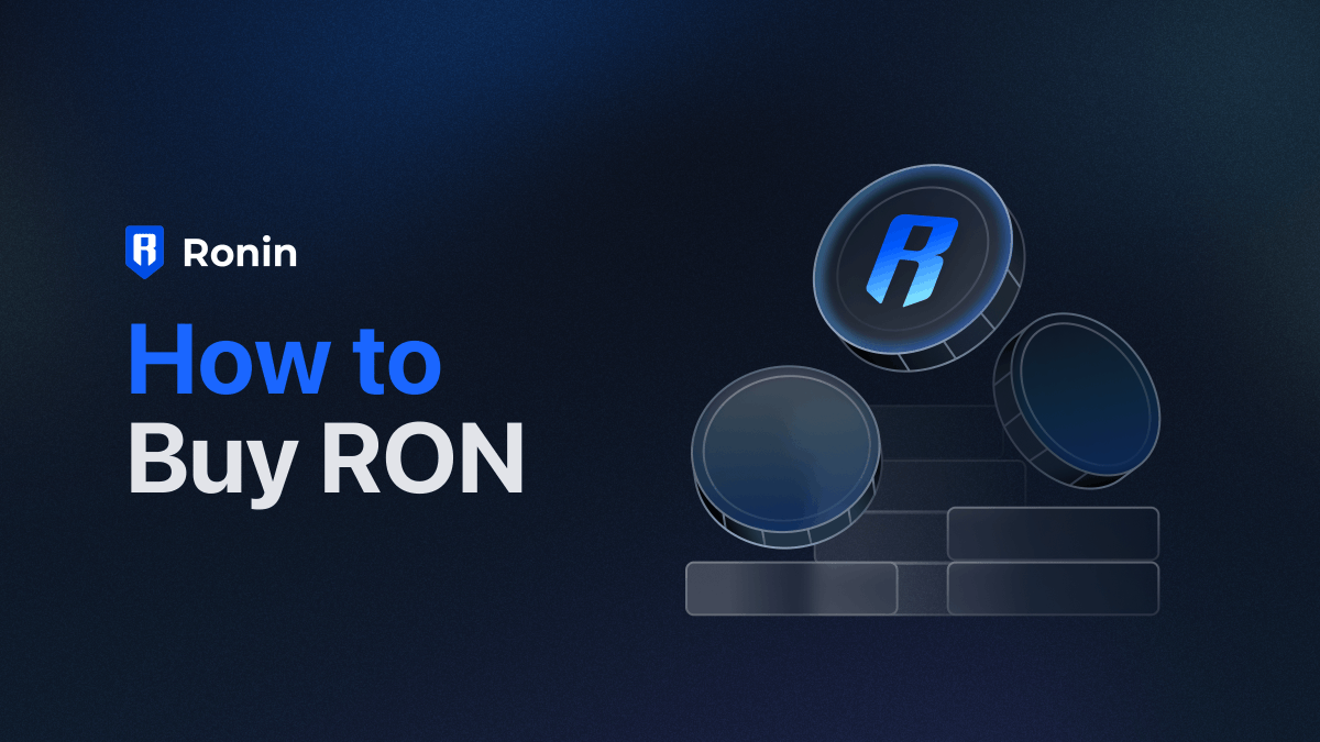 New to the Ronin ecosystem? ⚔️

We put together this guide that covers everything you need to know about $RON the Ronin ecosystem token.    

How to buy and store it, what it is, and all the information you need.    

Read it here 👇

🔗: roninchain.com/blog/posts/how…