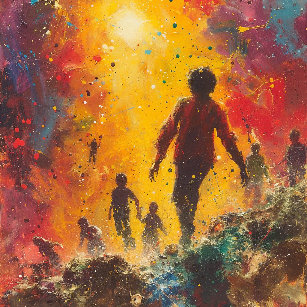 This is a God dream.  

#aiart #midjourney