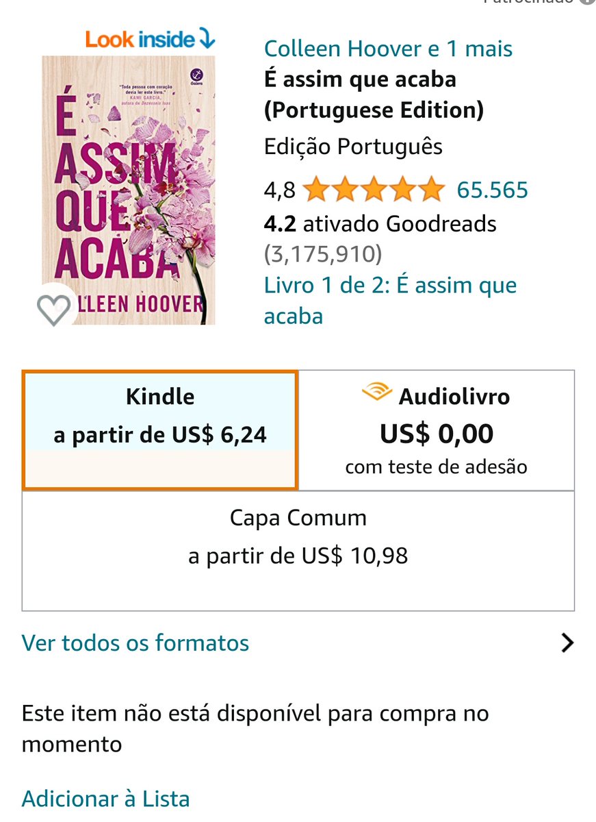Mah_Barbozaa's tweet photo. Como que um E BOOOOOOOK não está disponível????!!!!!!! https://t.co/KmFMckvtpb