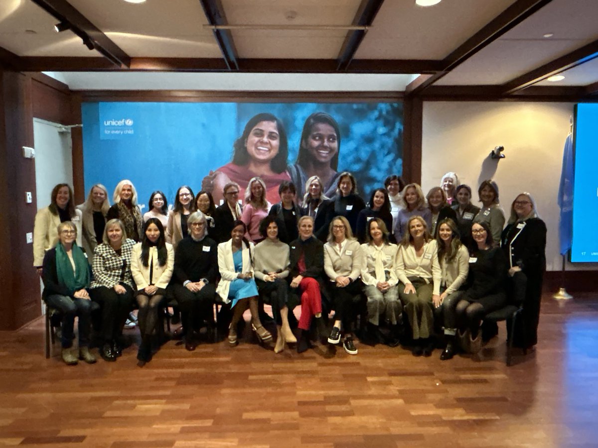 KittyvdHeijden's tweet photo. Today I met an amazing group of female philanthropists from Canada -Women UNlimited- who are unapologetically passionate about child rights and who share my indestructible optimism that we can, together, ensure children everywhere survive and thrive. Core resources are crucial. https://t.co/ad9EqiO8gk