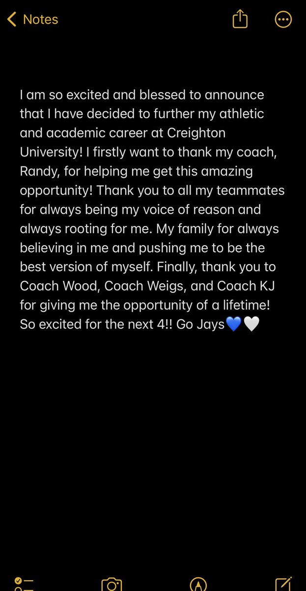 MeghanMcCutch's tweet photo. Go Jays!!💙🤍#Committed @BluejaySoftball @thefcpremier https://t.co/J3b6EdWoug