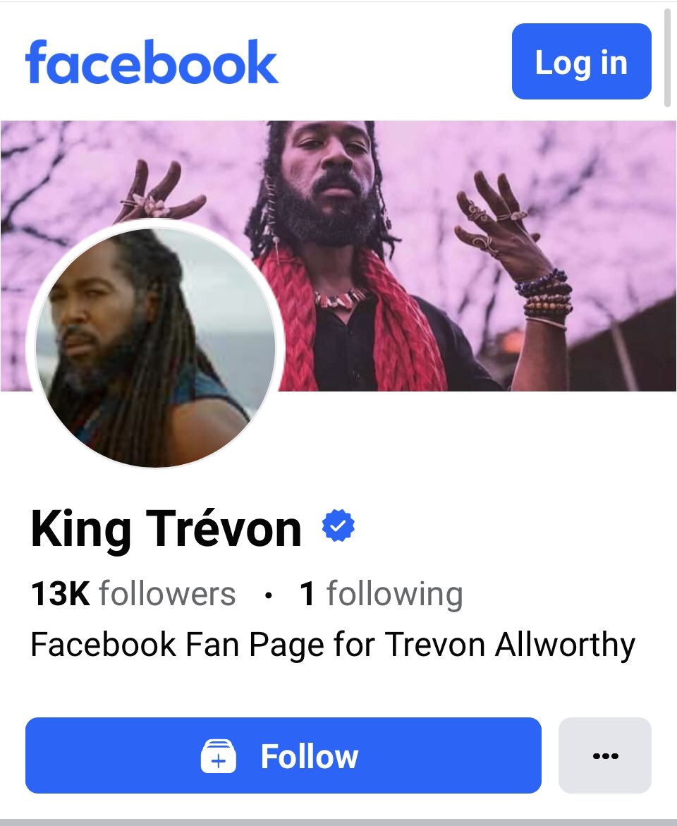 Want <a href="/TrevonAllworthy/">King Trévon</a> updates on Facebook? Stay connected to the movement