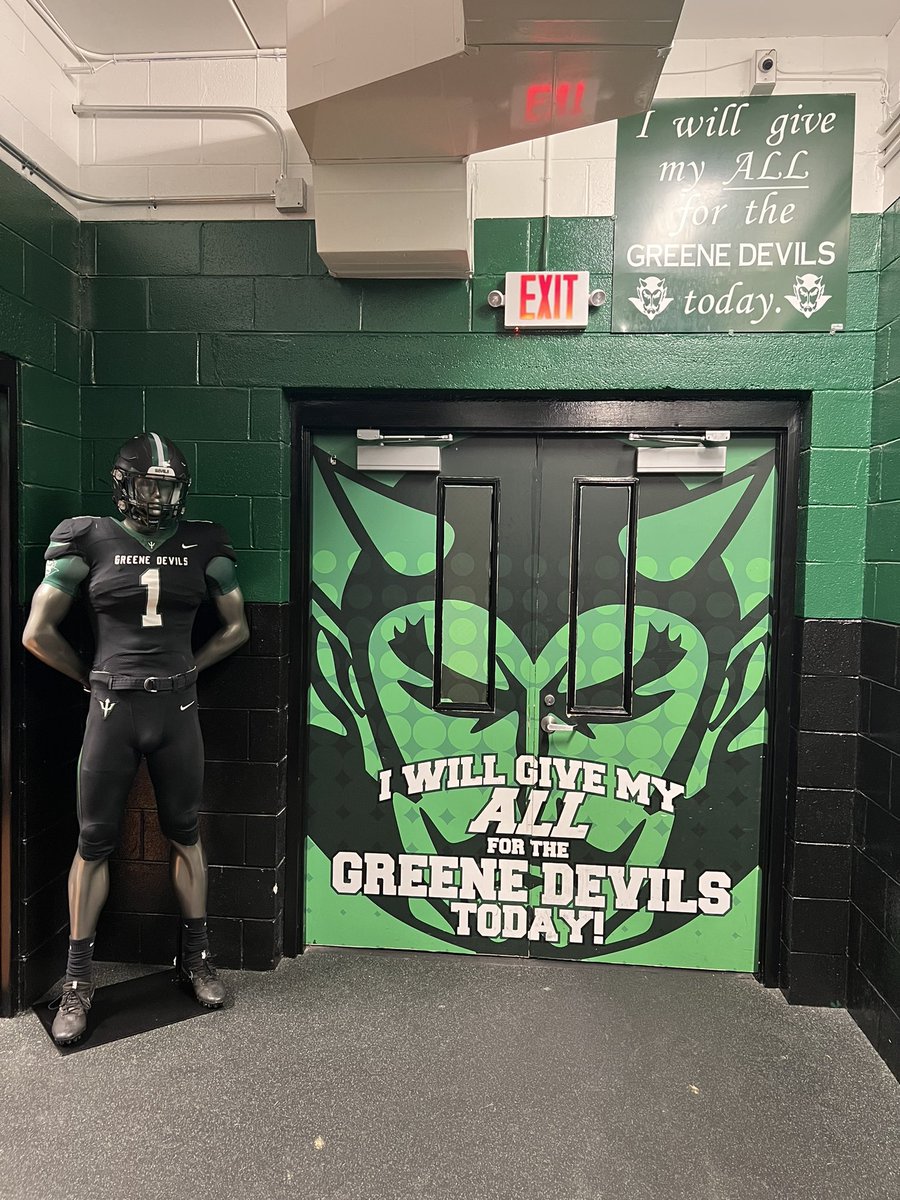 GreeneDevilsFB's tweet photo. ⭐️ Meet the newest Greene Devil! ⭐️
Go Devils! https://t.co/iswTVVVi6E
