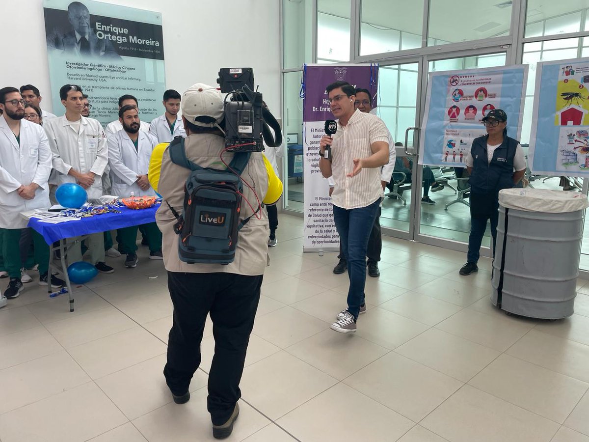 Personal de <a href="/Salud_Ec/">Ministerio de Salud Pública 🇪🇨</a>, informó a <a href="/RTSnotimanana/">Noticias De La Mañana</a> ,  eliminación de las enfermedades tropicales desatendidas.
Se presentan por el cambio de clima y recomiendan:
💠Mantener la asepsia en casa.
💠Tanques de agua debidamente cubiertos.
💠 Utilizar repelente.