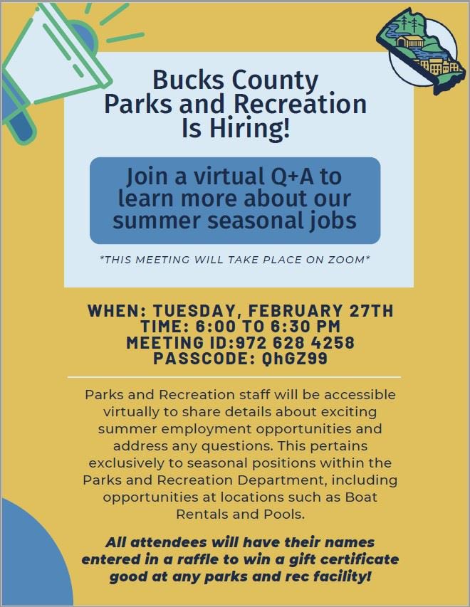 So what does a boat rental manager actually do? Do I need a lifeguard certification before I apply ? Where are the pools located ? Are internships available? ALL GREAT QUESTIONS 🙌 Join us on February 27th for those answers and more!