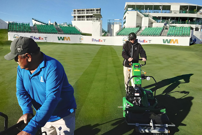 Want more from our visit to <a href="/tpcscottsdale/">TPC Scottsdale</a>? Check out our coverage of this morning's interactive tour:  bit.ly/4bhG0Sk #GCSAAConference