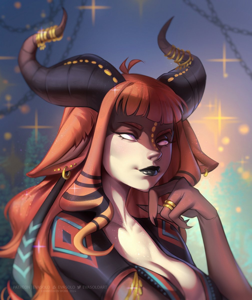 Dragon Lady portrait for Nymph
