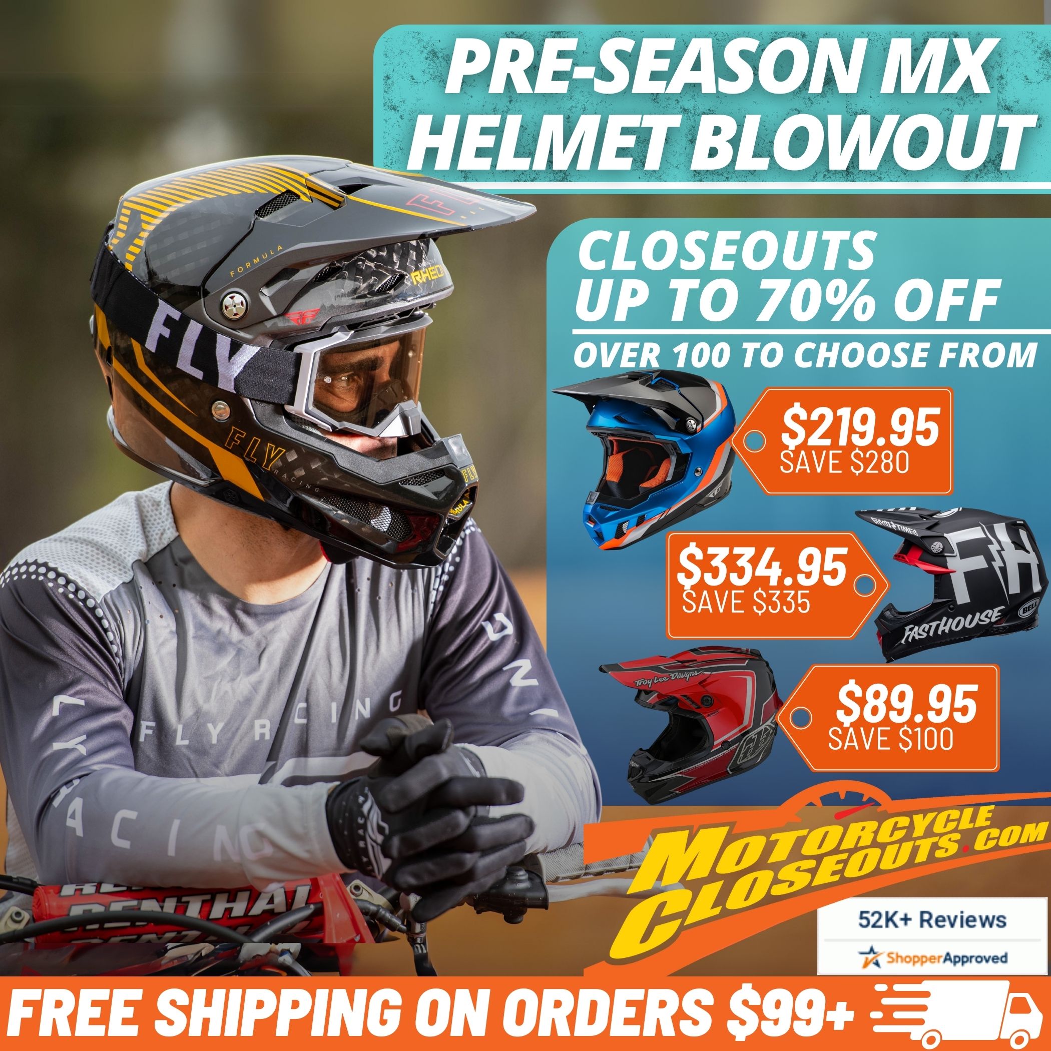 Motorcycle Closeouts on X