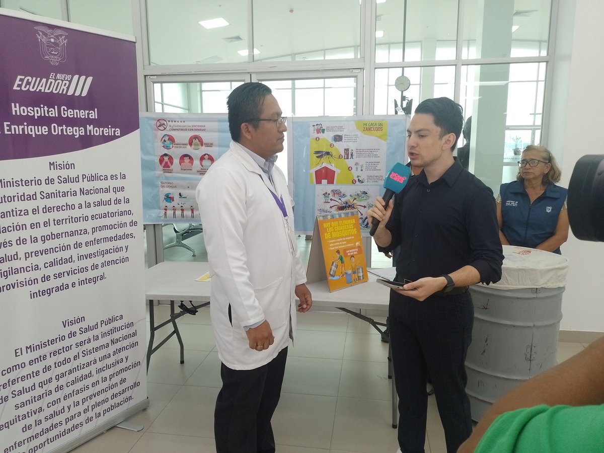#MSPEnMedios | Dr. Fabrizzio Araujo, epidemiólogo del 
<a href="/HGDuranMSP/">Hospital General Dr. Enrique Ortega Moreira</a> de <a href="/Salud_Ec/">Ministerio de Salud Pública 🇪🇨</a>, reveló a través de
<a href="/decasaencasatc/">De Casa en Casa</a> cómo se debe de tratar las enfermedades tropicales Desatendidas.
#Esto es Ecuador 

#EstoEsEcuador.