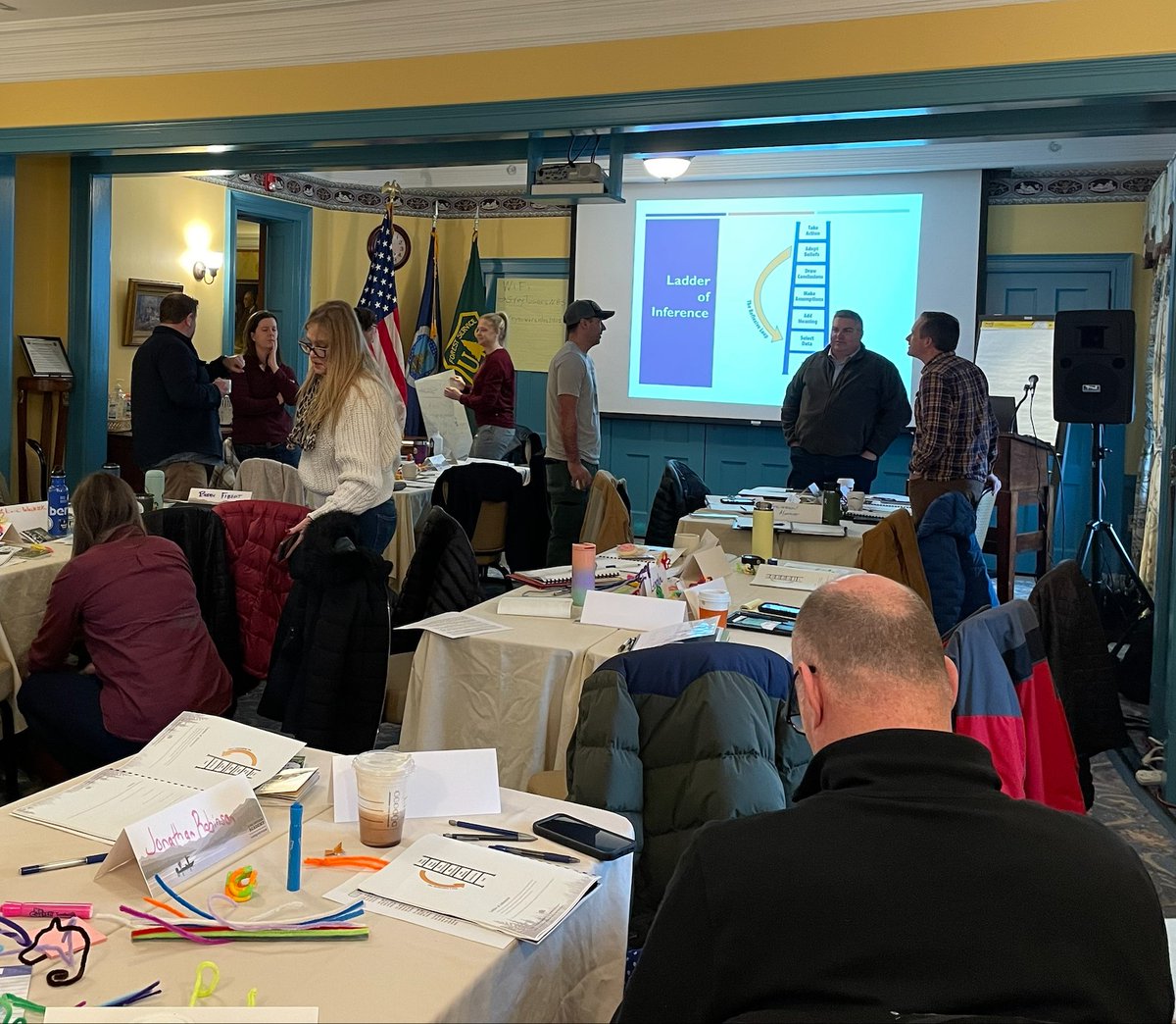 GreytowersNHS's tweet image. The US Forest Service's Line Officer Academy is taking place this week at Grey Towers NHS. The academy highlights roles and inquires faced by new District Rangers as leaders and managers. 
#USForestService 
USDA📷Credit: Tracie Rohner