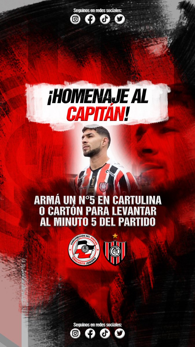 subcomidhCACHJ's tweet photo. 🇾🇪 Dame esos 🖐
Sigamos apoyando a nuestro capitán.
El sábado traé tu cartulina. 5️⃣
#FuerzaPuchi
#TodosJuntos
#ExplotaElTemplo https://t.co/3LUhnSkpss