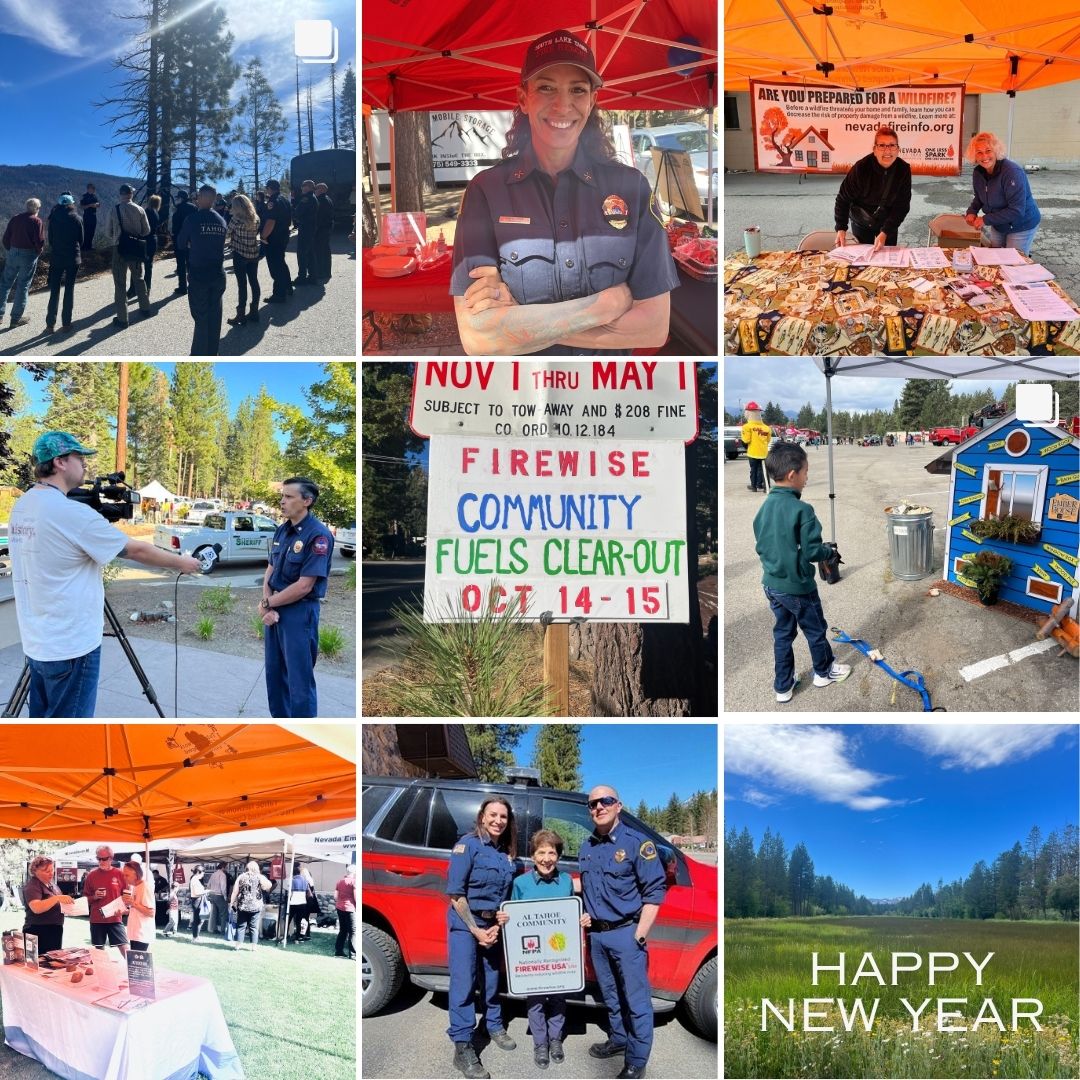 Check out the many faces of the Tahoe Network of Fire Adapted Community program. Become one of them at tahoedailytribune.com/news/fire-adap…. 💪 Protect your home with fire-hardening, defensible space, and community prep. ✨ Become a Neighborhood Leader or learn more at fire@tahoercd.org.