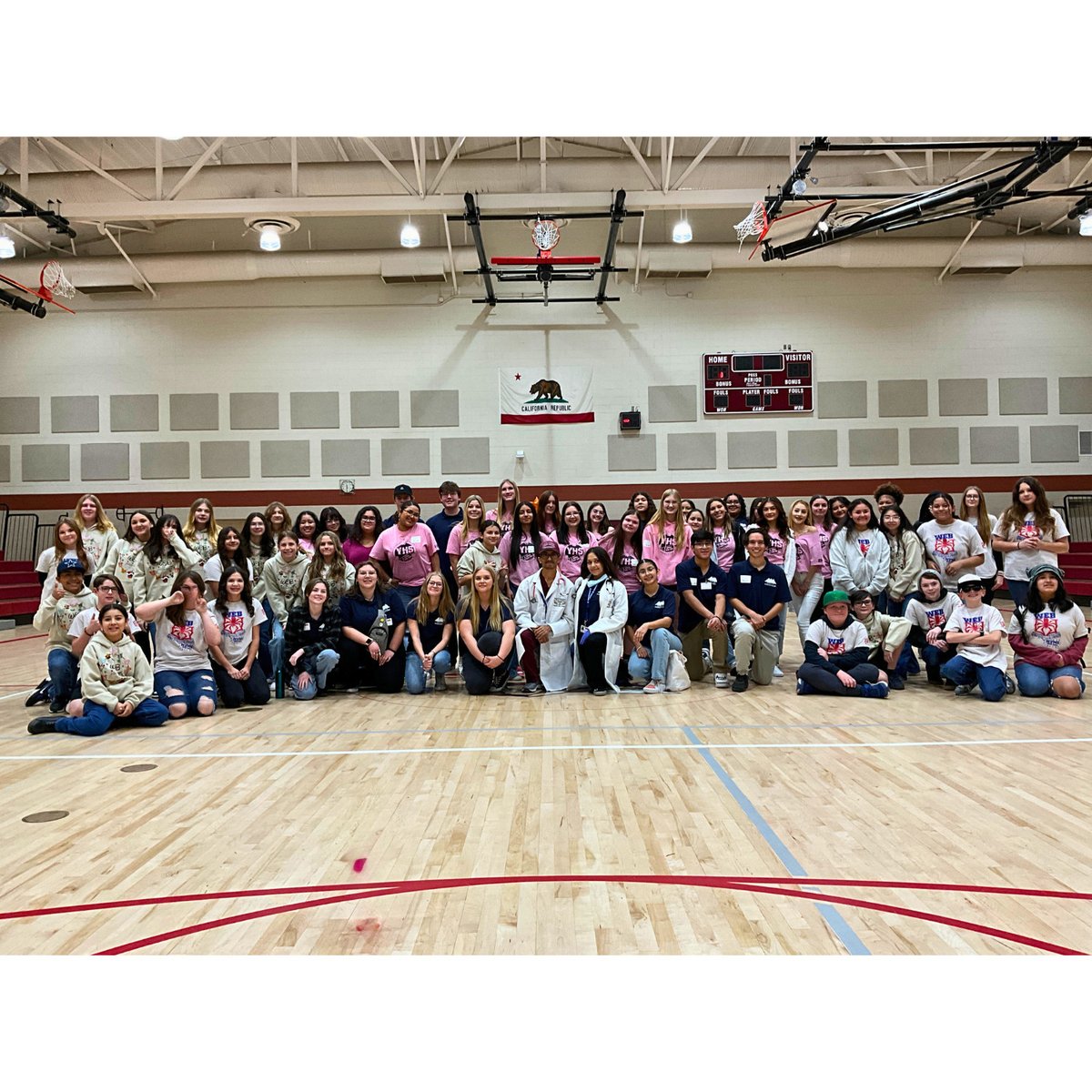 CRYROP's tweet photo. Eighth-grade students in @YCJUSDTWEETS attended Career Day at Mesa View Middle School where they learn about potential career pathways they can sign up for in high school in addition to college and career opportunities. #CRYROP #Proud2bROP @mycraftonhills https://t.co/miMWa6cq8x