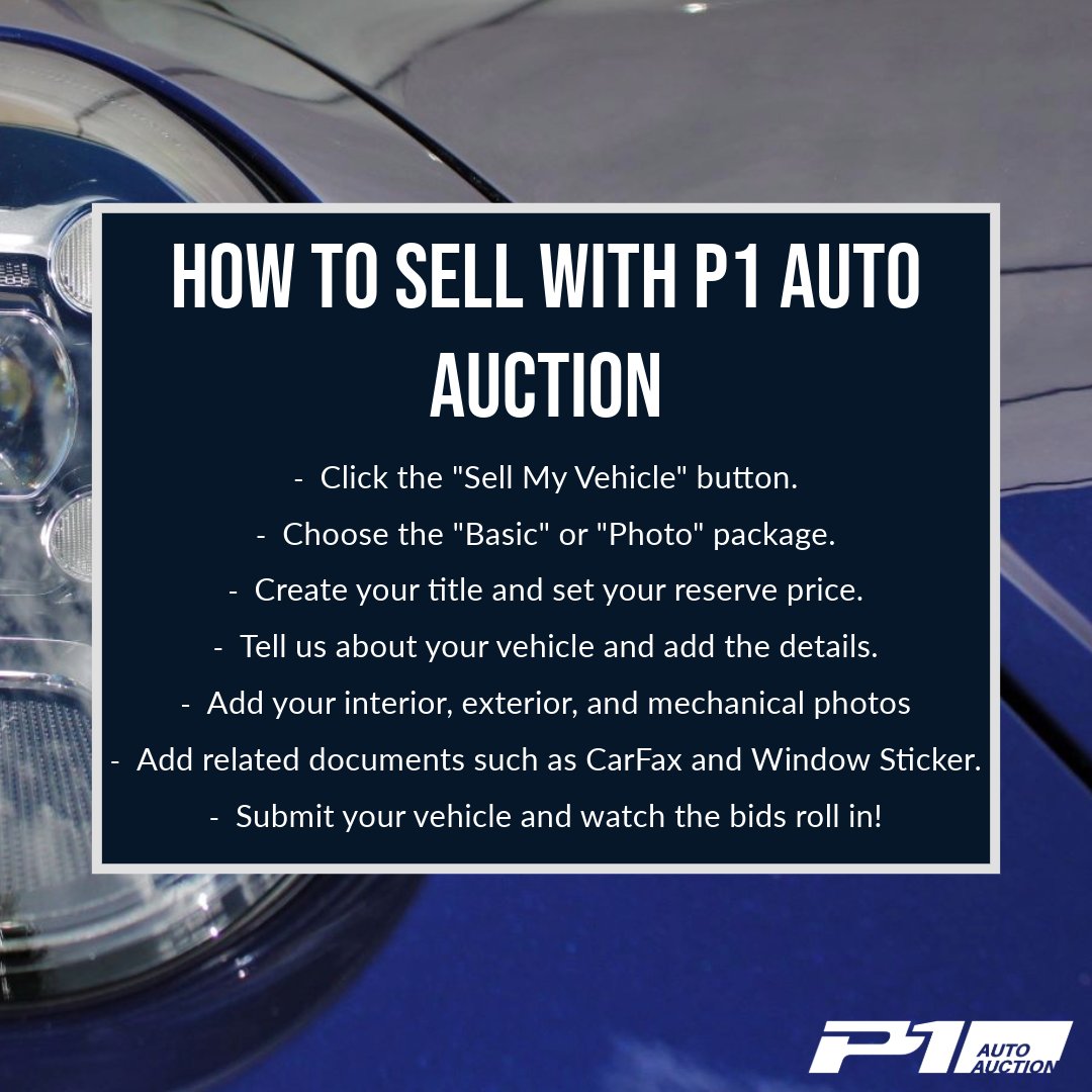 P1 Auto Auction (@P1AutoAuction) / Posts / X