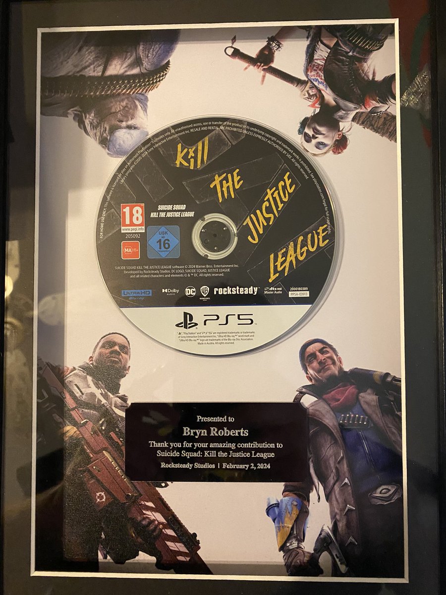 So proud to of finally shipped this game as a QA Manager/Supervisor! 
So proud of my team &amp; the studio as a whole for all the hard work and passion we put in. Been an amazing journey, with some truly amazing ppl past &amp; present. Hope everyone enjoys the game, cya in metropolis!