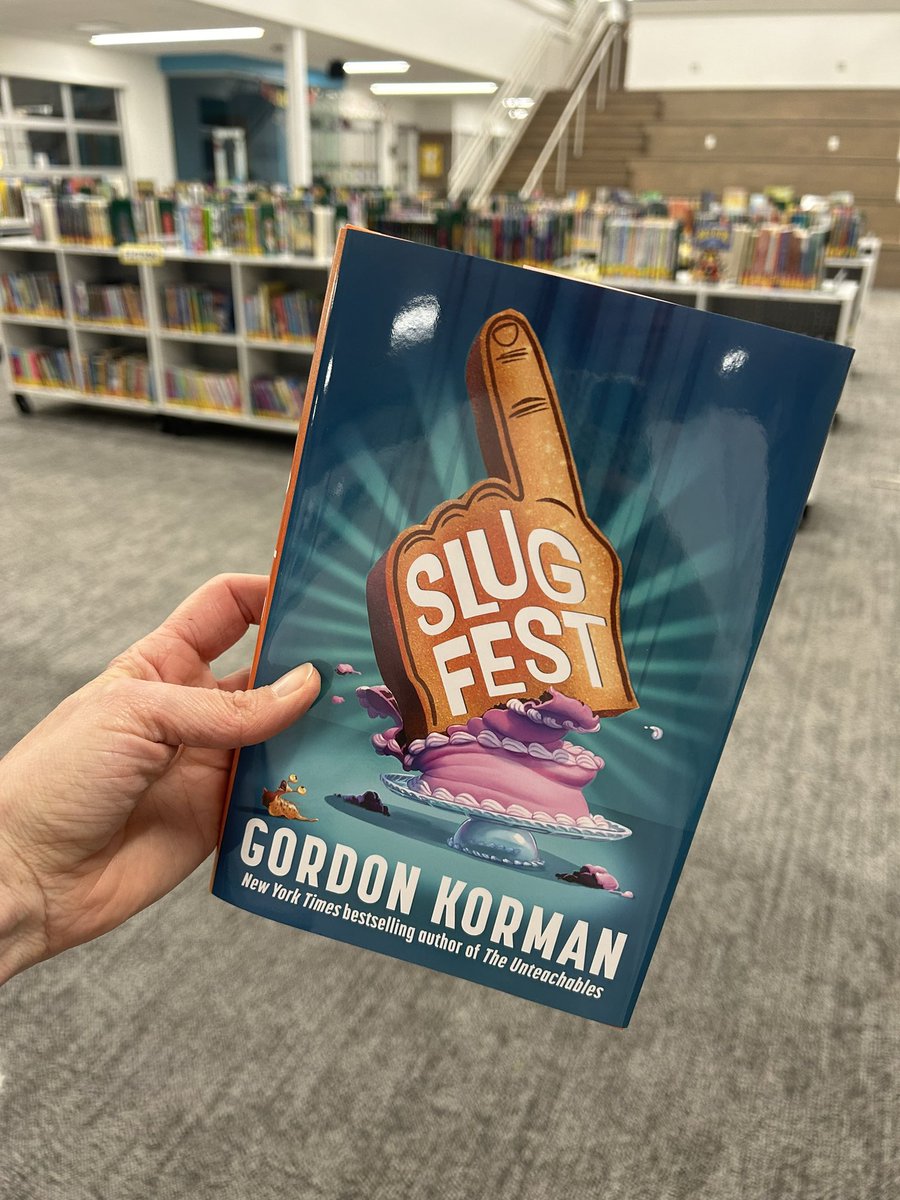 Thanks for the book @colbysharp! I read it already and it’s another gem by @gordonkorman. So many relatable characters. My students are going to love it!