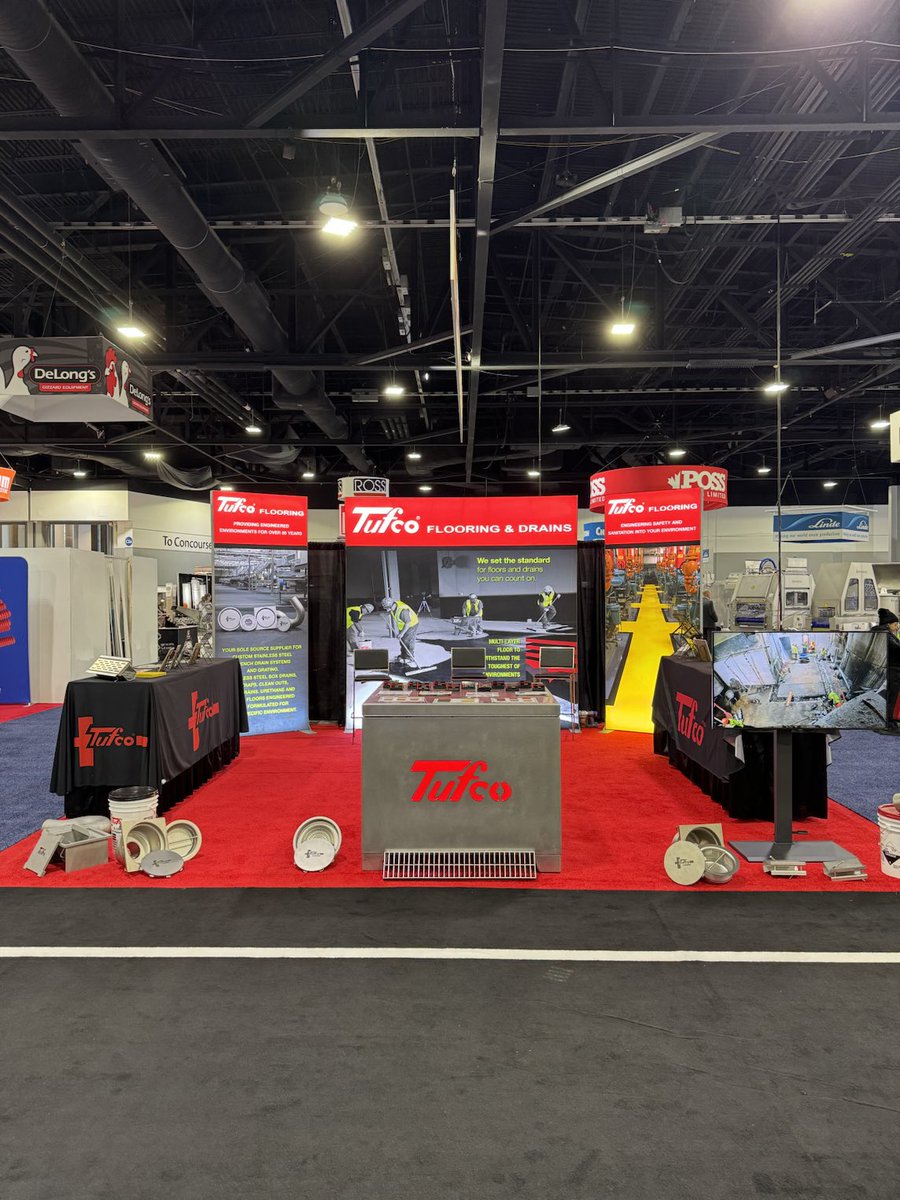 IPPE INTERNATIONAL PRODUCTION & PROCESSING EXPO 2024 stop by & visit our booth C33159 for all of your industrial flooring designs. #industrialflooring #flooringdrains