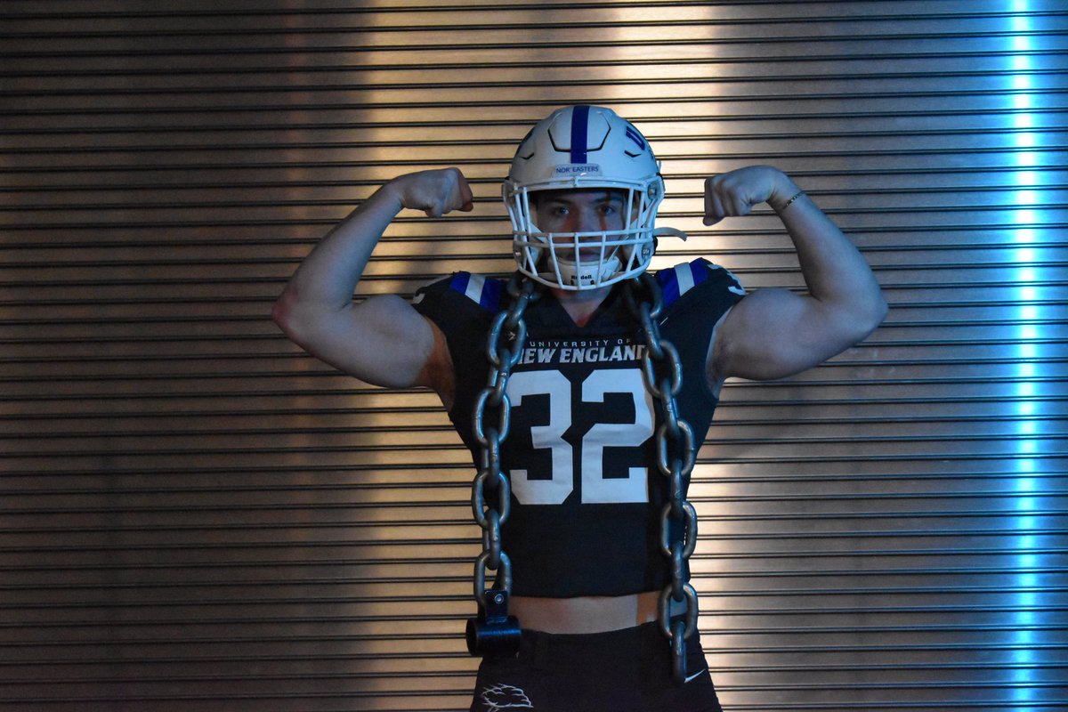 Had a great visit at <a href="/UNEfootball/">University of New England Football</a>! Thanks <a href="/CoachLichten/">Coach Mike Lichten</a> for having me.