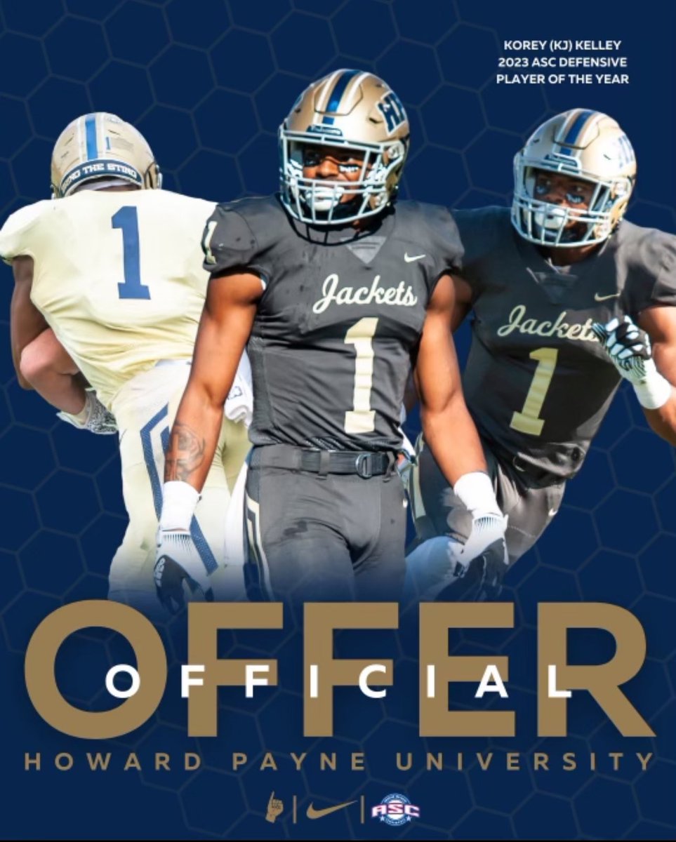 Blessed to receive an offer from <a href="/HPUFootball/">Howard Payne University Football</a>