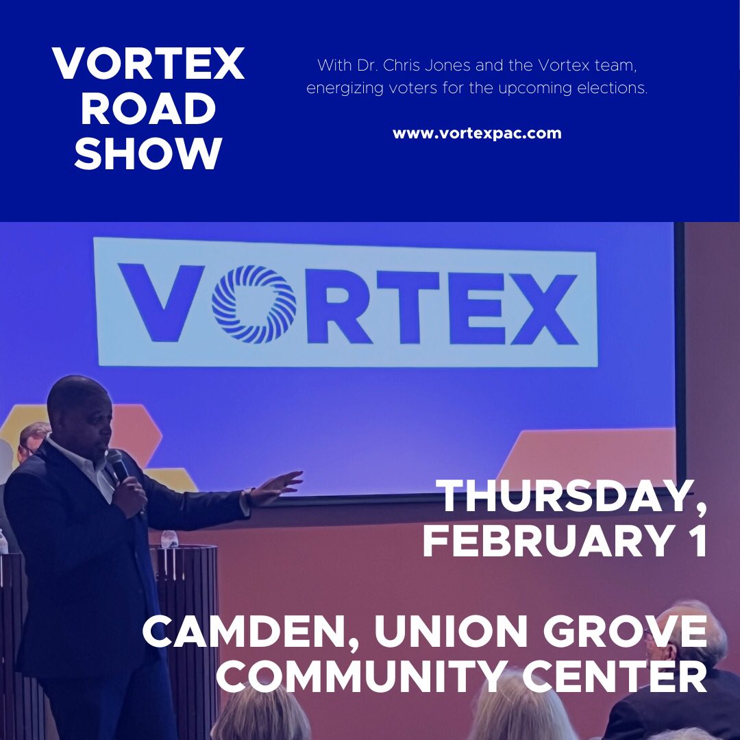 Camden. Thursday. Join us! Join Dr Chris Jones and Team Vortex in Camden on Thursday, February 1st. RSVP for your FREE tickets here: actionnetwork.org/events/vortex-…