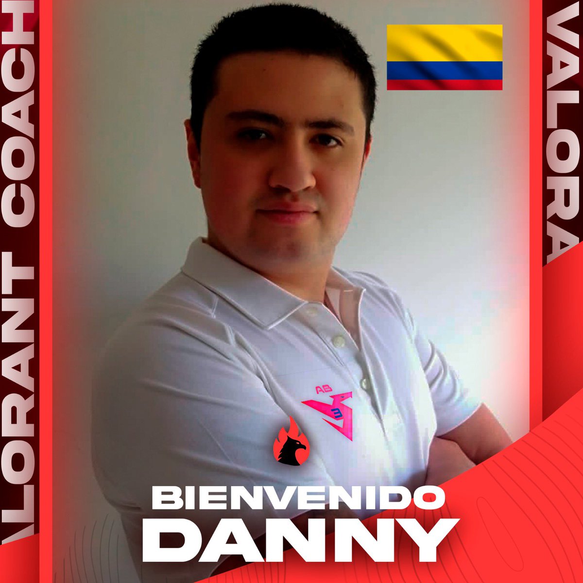 AB3_Esports's tweet photo. 🚨OFICIAL🚨
@Danny__VAL se convierte en el nuevo coach oficial de nuestro equipo.

El coach colombiano viene de equipos muy experimentados en el área de valorant como Border monster, Ryzegaming, Skull cracker y Azzy eSports.

Bienvenido profe! ❤️🖤

#VALORANT #GoAB3 https://t.co/gYPtJFT0qD