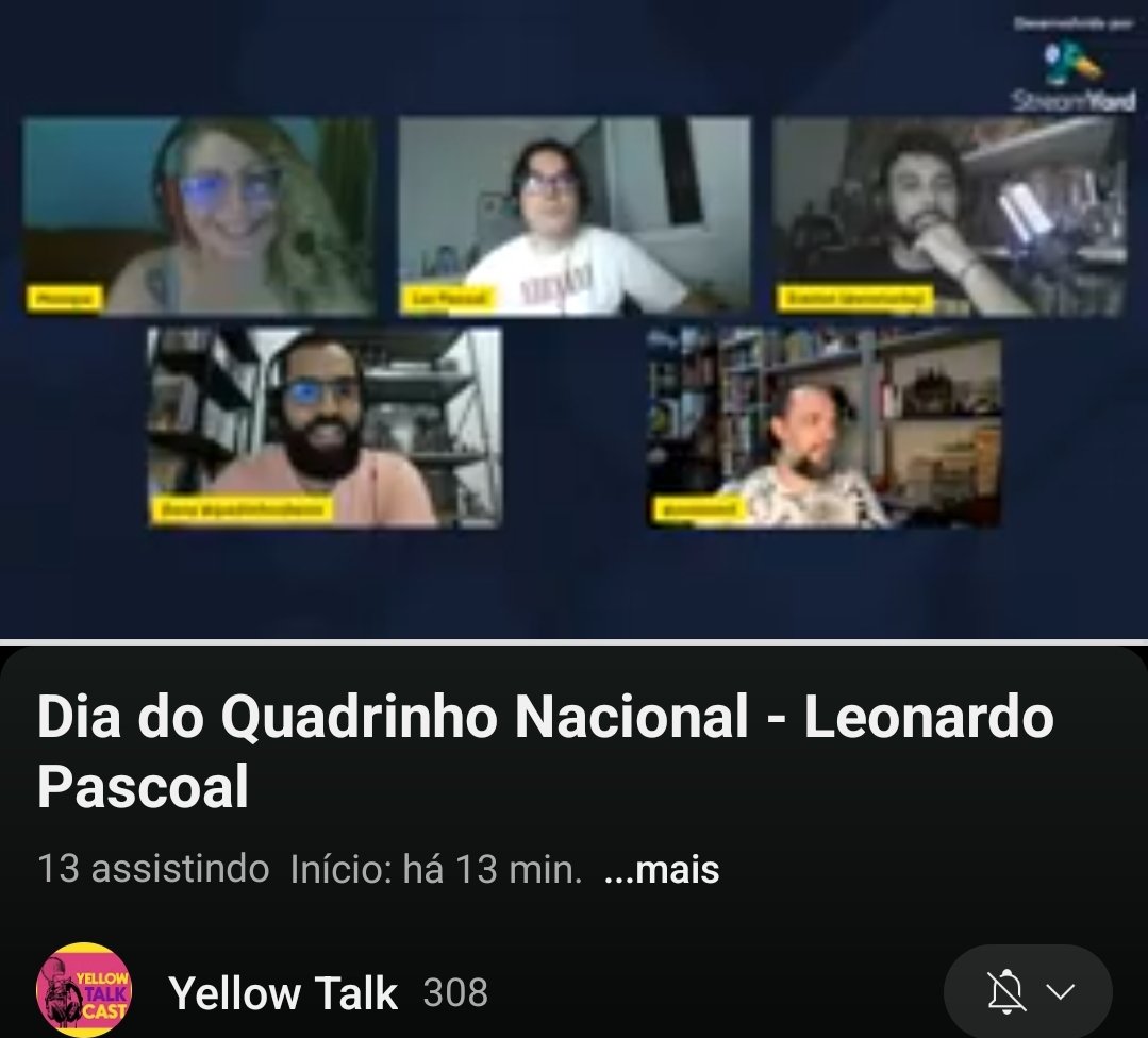 cast_yellow's tweet photo. Estamos ao vivoooooo

https://t.co/J32owItjVF https://t.co/1LgwLaJczn