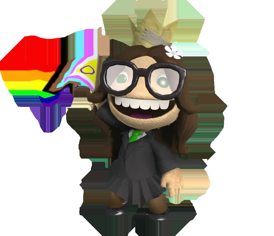 Dari_LBP's tweet photo. Here's my entry for the #LBPCGP. I couldn't do a good green-screen so I cut it out myself, but twitter fucked up my PNG, so I uploaded it here > https://t.co/x1Fu13vOP2 https://t.co/ux0jPfXS8D