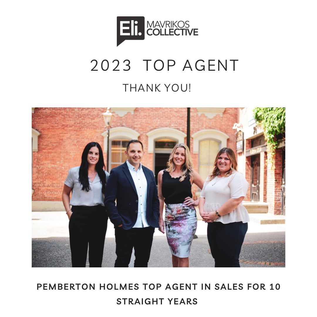 We're excited & immensely proud to announce that Eli was awarded the #1 agent in Sales @pembertonholmes 
for 2023🙏🙌2023 was a year like no other. It tested every bit of patience for us & our clients. Persistence was key & I want to thank everyone who trusted in us & the process