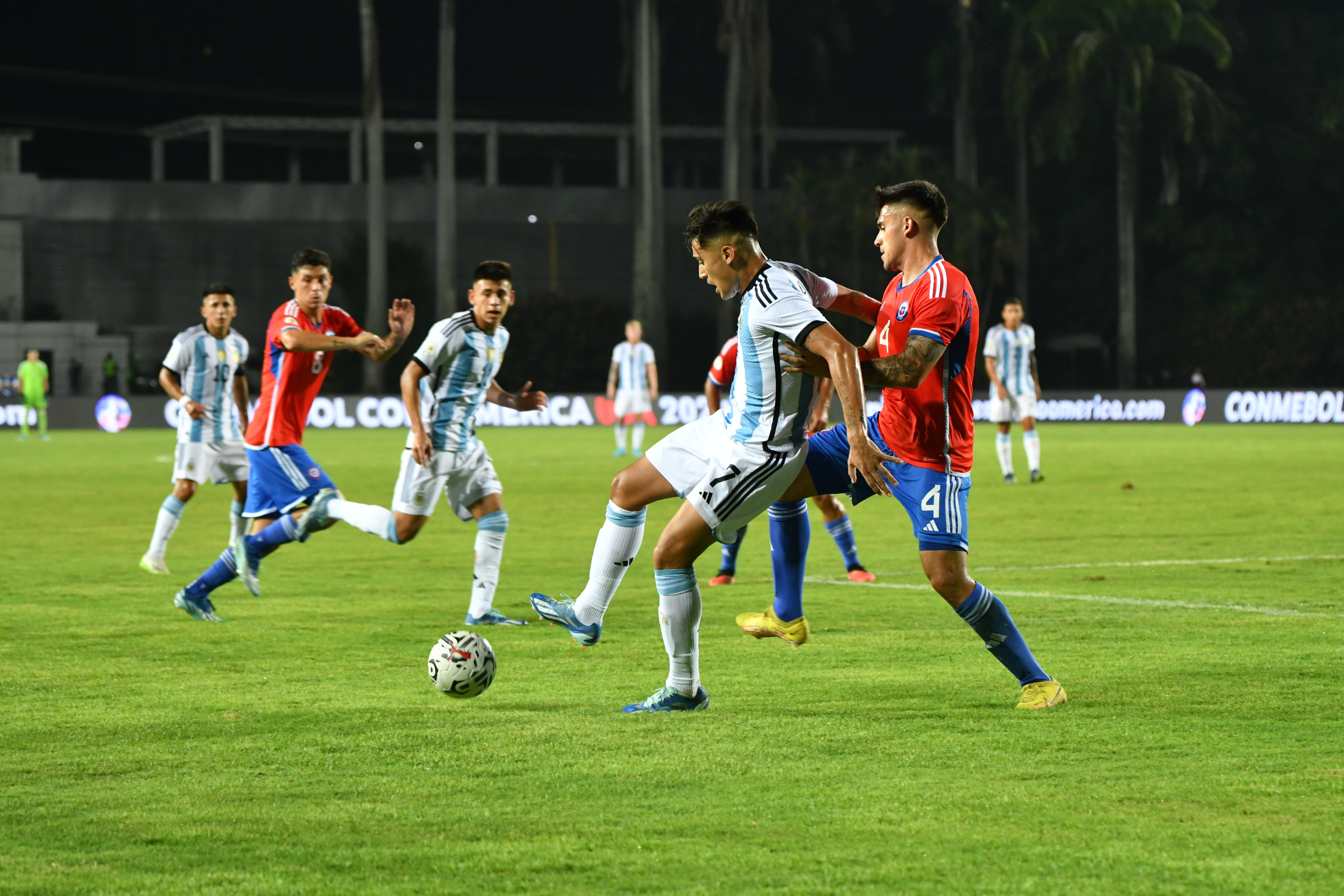 Argentina goleó contundentemente a Chile y avanzó a la fase final del Preolímpico | Canal Showsport