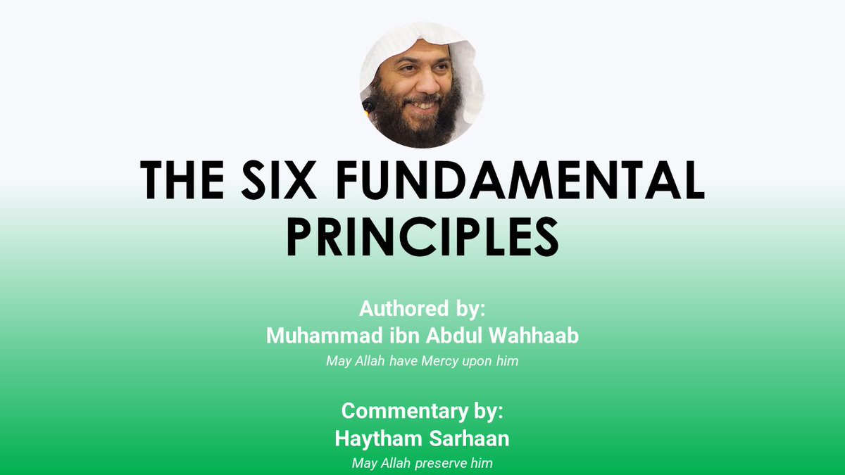 The Six Fundamental Principles is out now!
================================

PDF: sarhaan.com/wp-content/upl…

Reading: youtube.com/watch?v=OysvbC…

Commentary: youtube.com/watch?v=85jvjU…