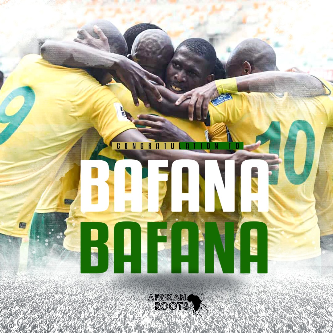 Congratulations to Bafana Bafana #BafanaPride #Bafana #bafanabafana