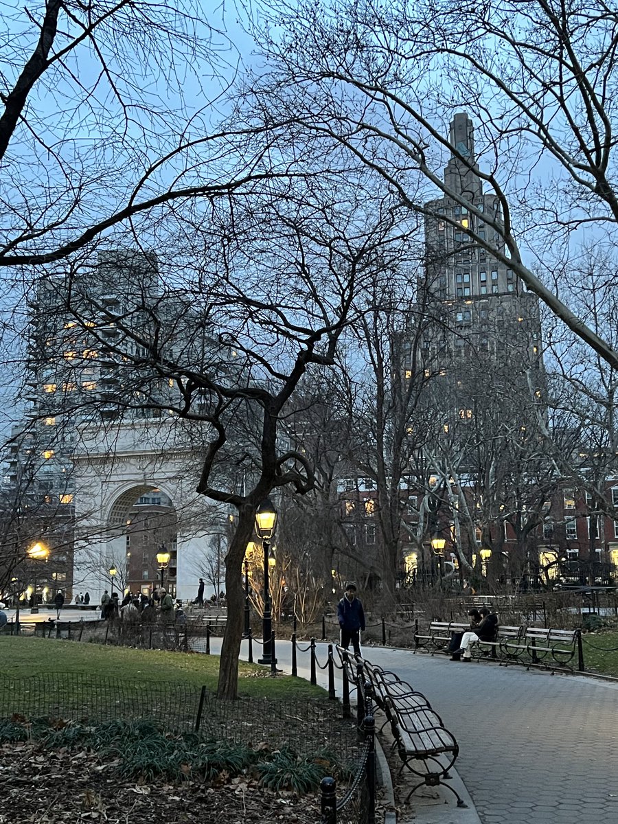 Fantastic Cindy Sherman photography exhibit at the Hauser and Wirth Gallery in SoHo. Followed by a winter walk home through Washington Square Park.