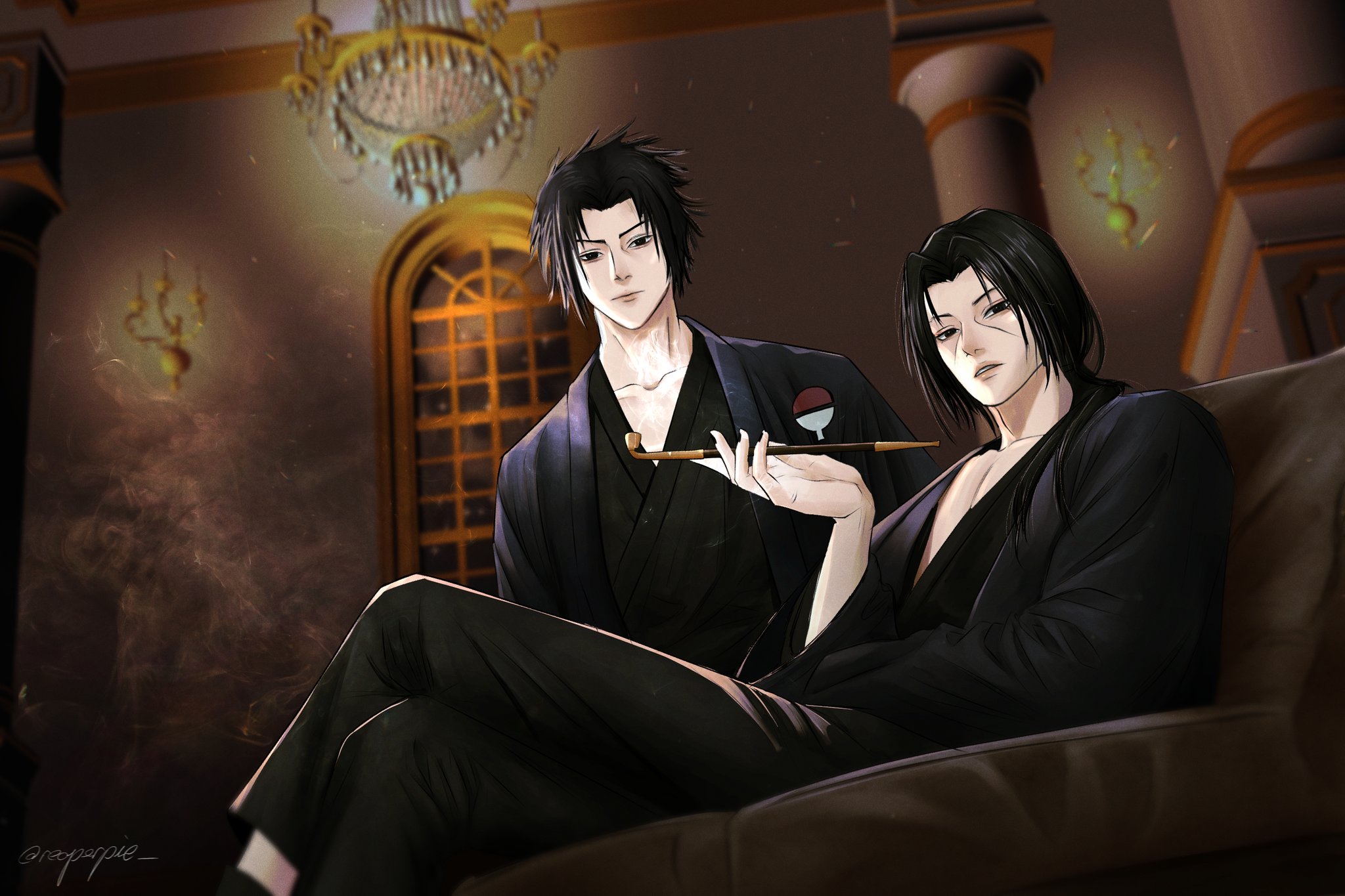 Sasuke And Itachi Uchiha Brothers